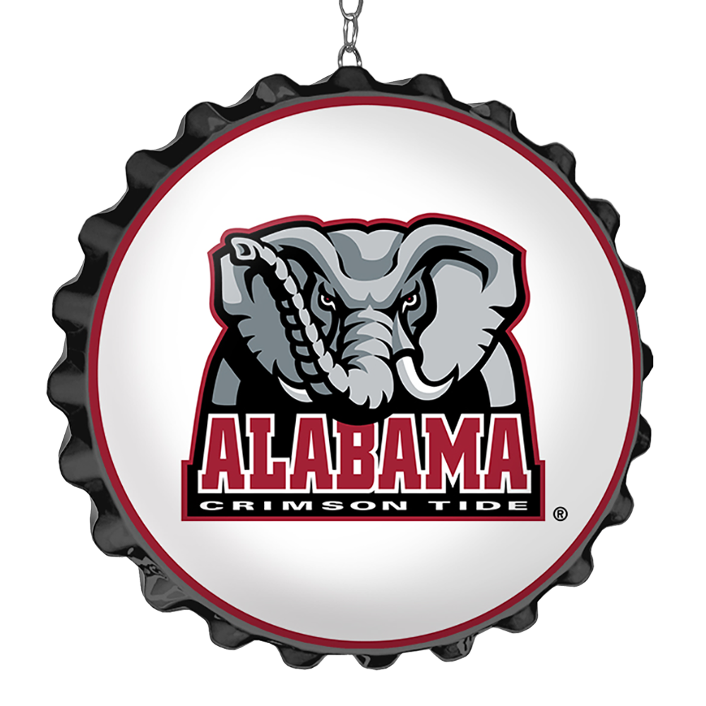 Alabama Crimson Tide: Mascot - Bottle Cap Dangler