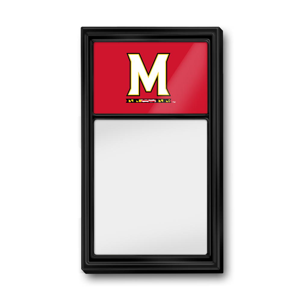 Maryland Terrapins Dry Erase Note Board