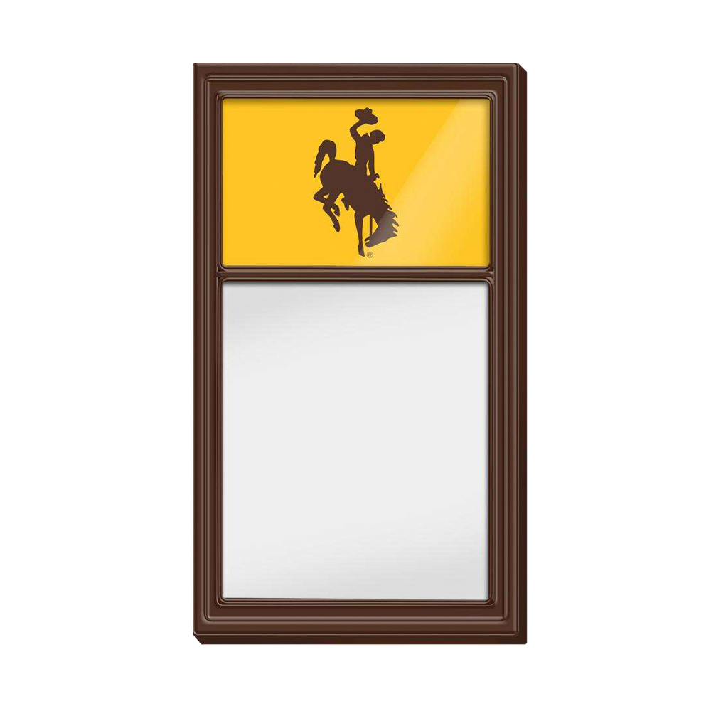 Wyoming Cowboys Dry Erase Noteboard