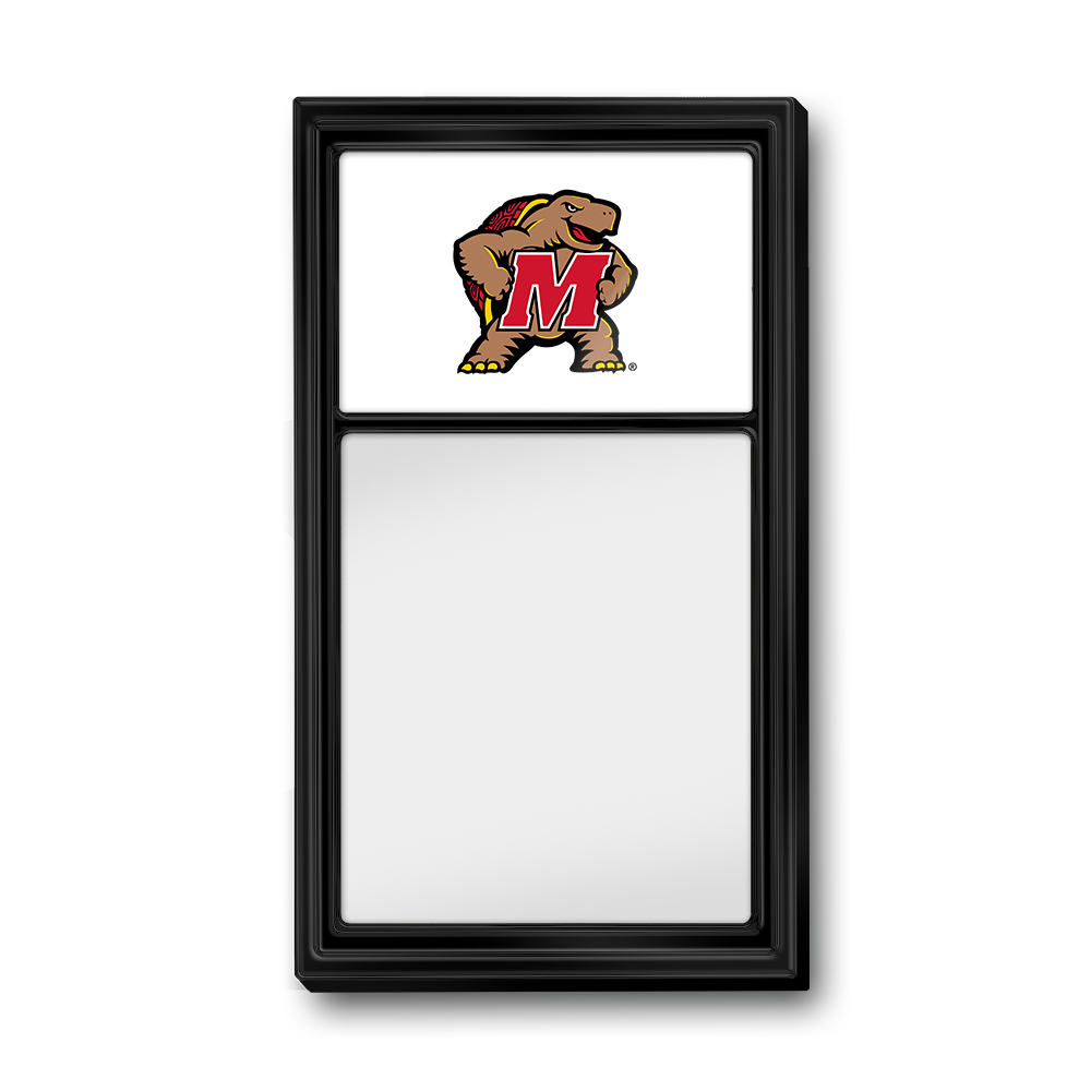 Maryland Terrapins Dry Erase Note Board