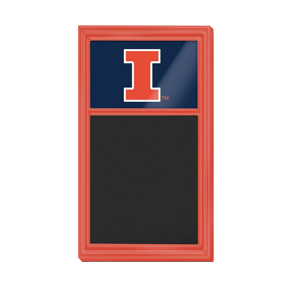 Illinois Fighting Illini Chalk Note Board