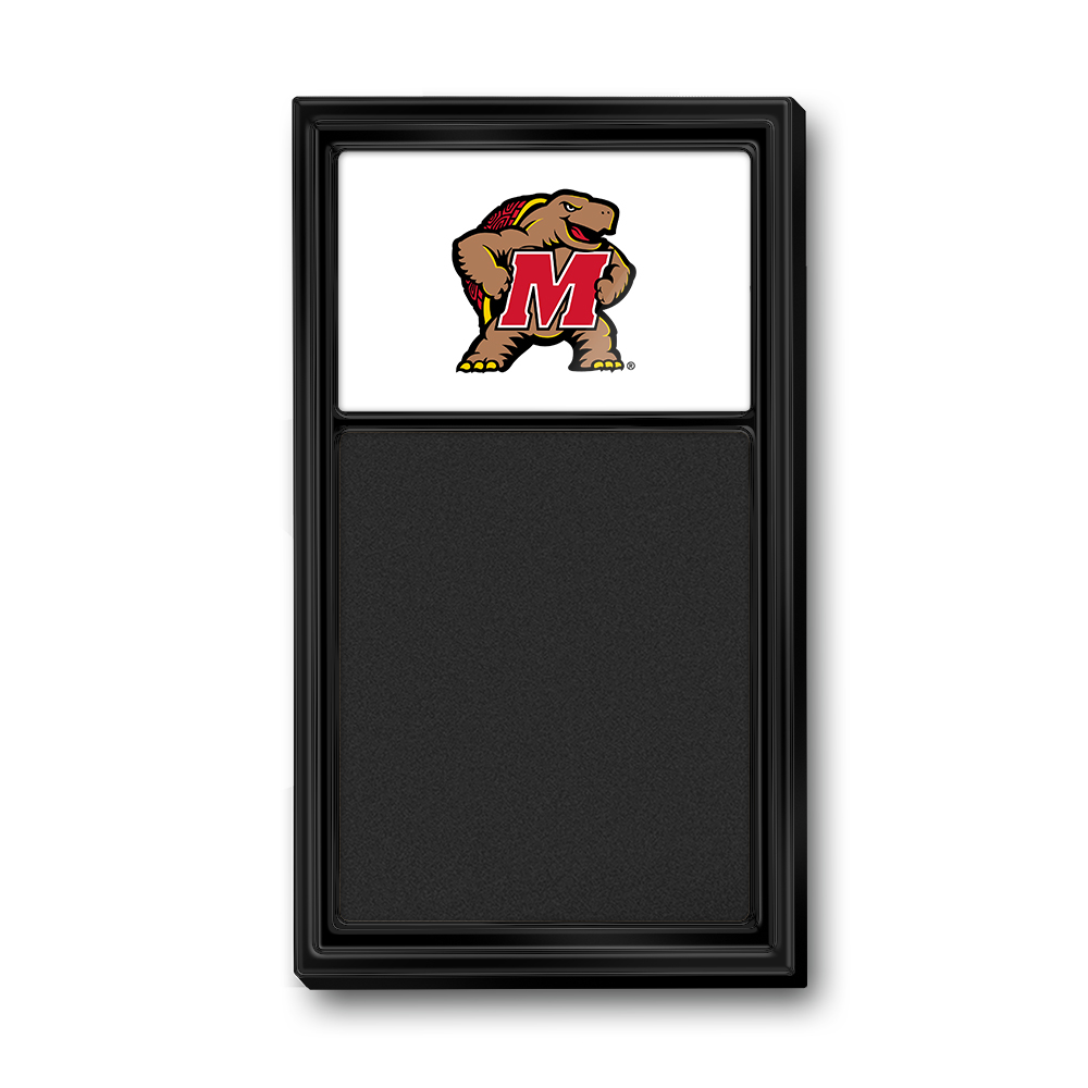 Maryland Terrapins Chalk Note Board