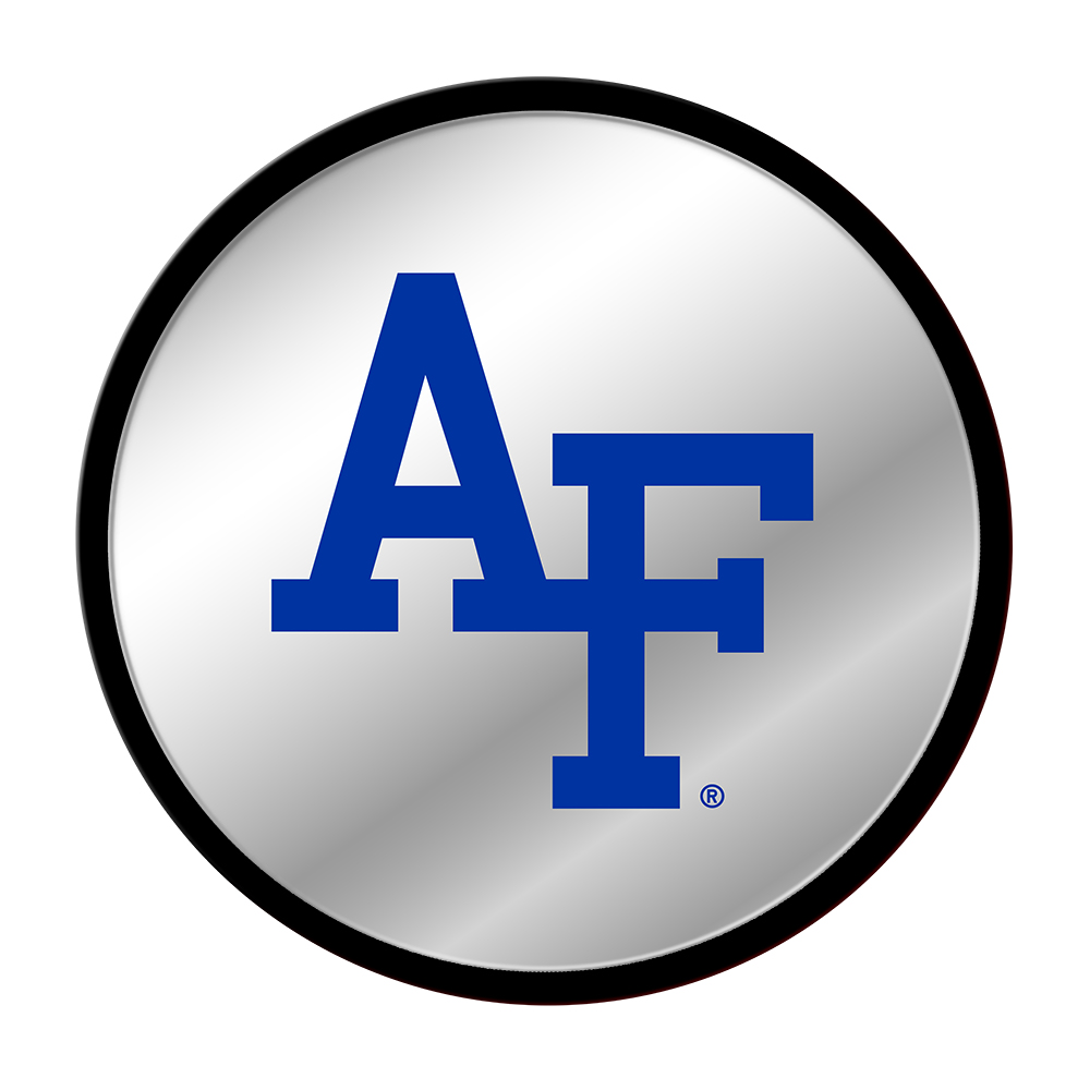 Air Force Falcons Modern Disc Mirrored Wall Sign