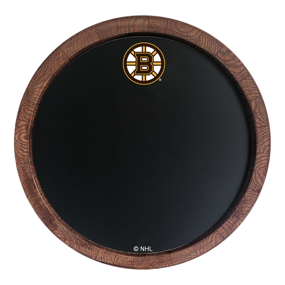 Boston Bruins: Barrel Top Chalkboard