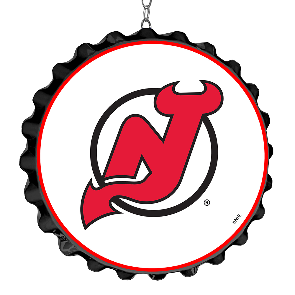 New Jersey Devils: Bottle Cap Dangler