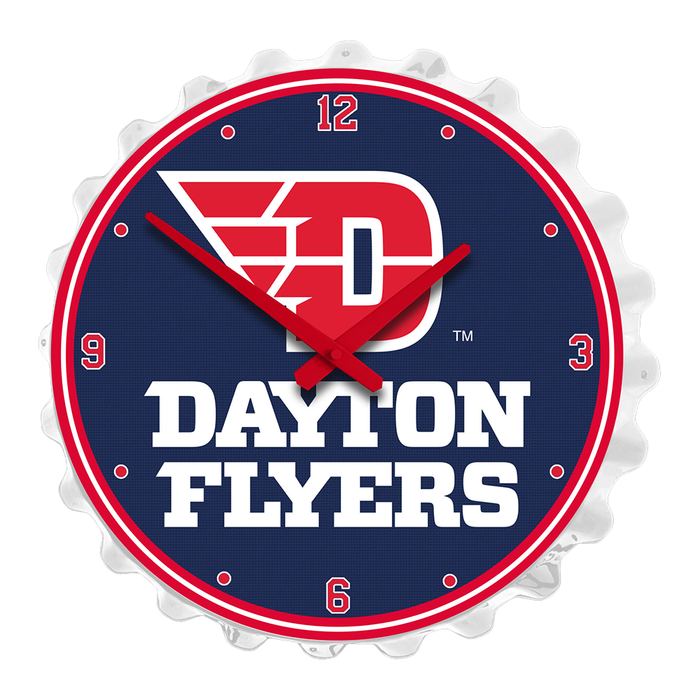 Dayton Flyers Flyers - Bottle Cap Wall Clock