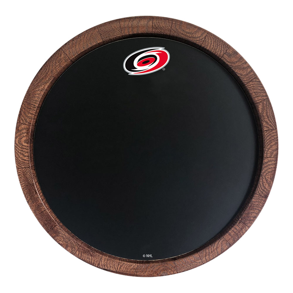 Carolina Hurricanes: Barrel Top Chalkboard