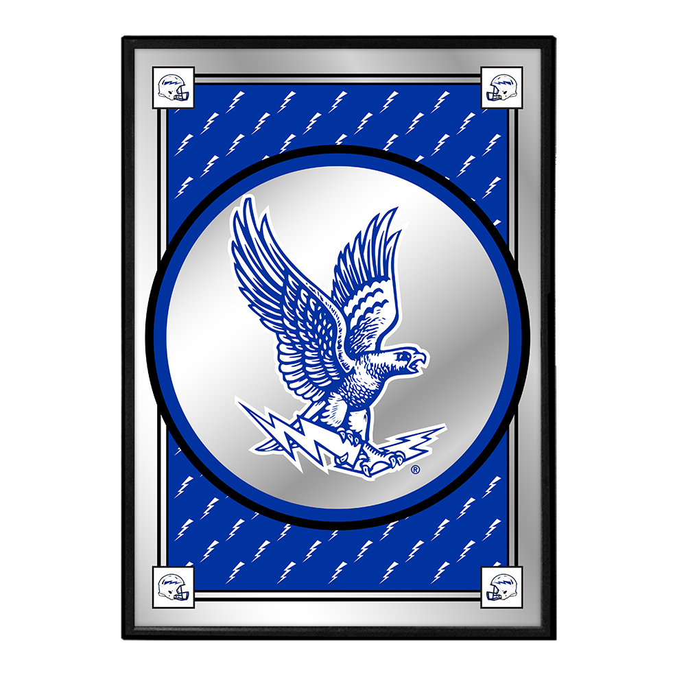 Air Force Falcons Team Spirit, Falcon - Framed Mirrored Wall Sign    