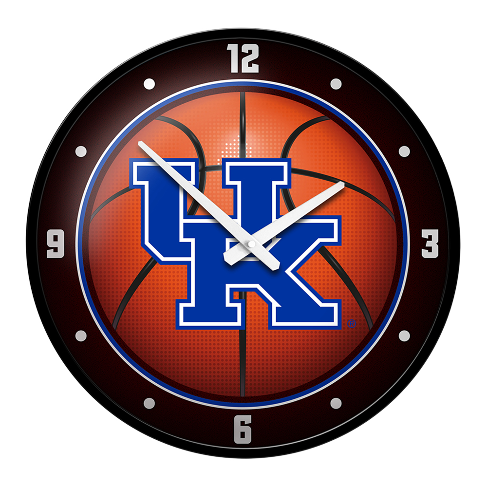Kentucky Wildcats: Basketball - Modern Disc Wall Clock
