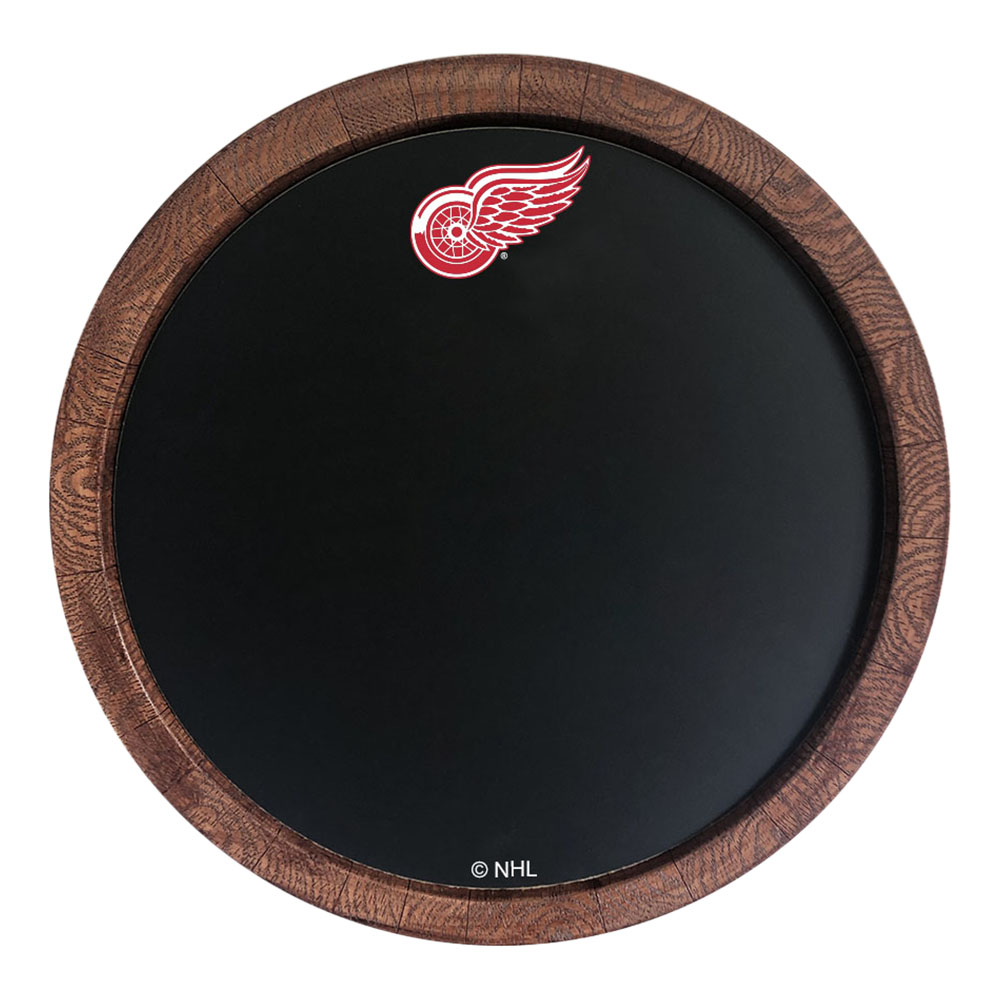 Detroit Red Wings chalkboard "Faux" Barrel Top Sign  