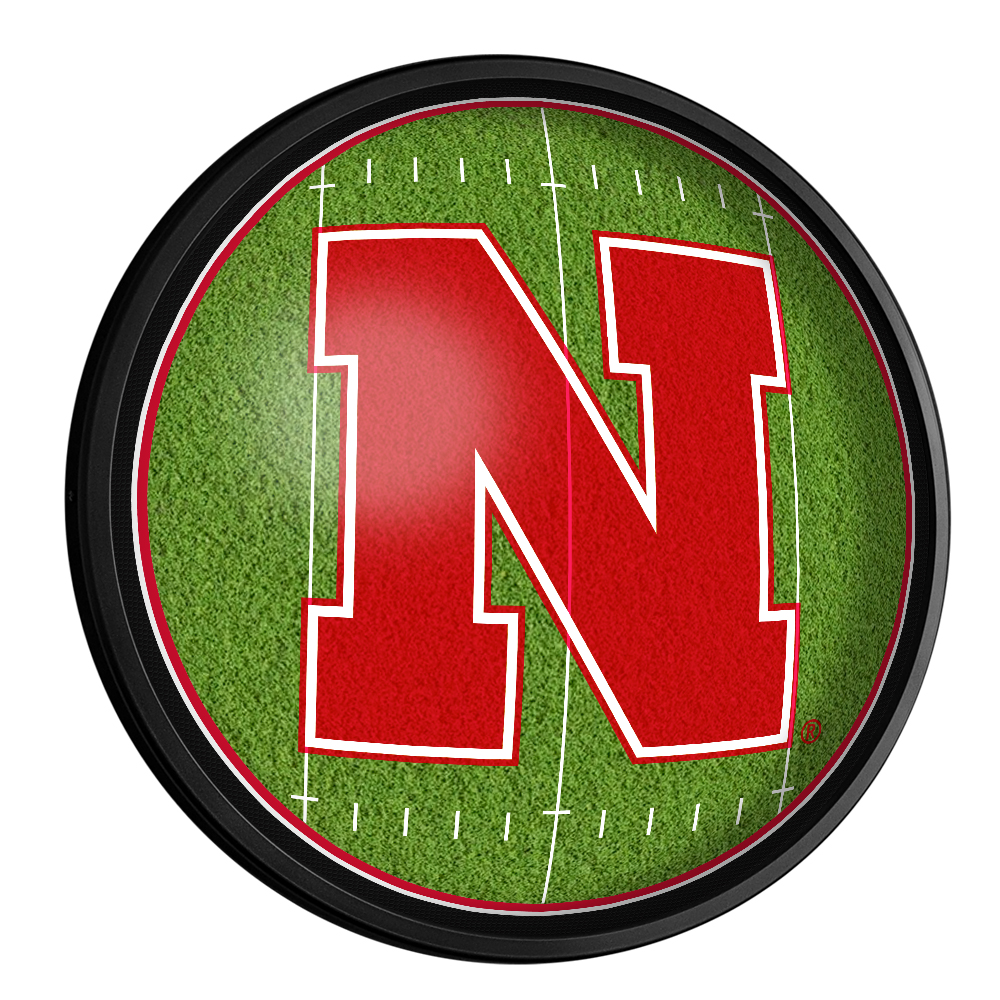 Nebraska Cornhuskers: On the 50 - Slimline Lighted Wall Sign