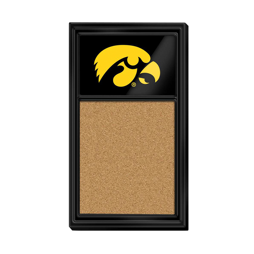 Iowa Hawkeyes: Cork Noteboard