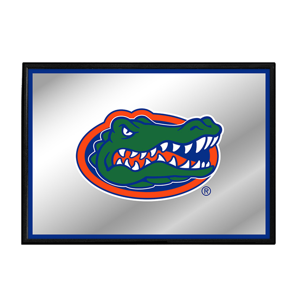 Florida Gators: Logo - Framed Mirrored Wall Sign