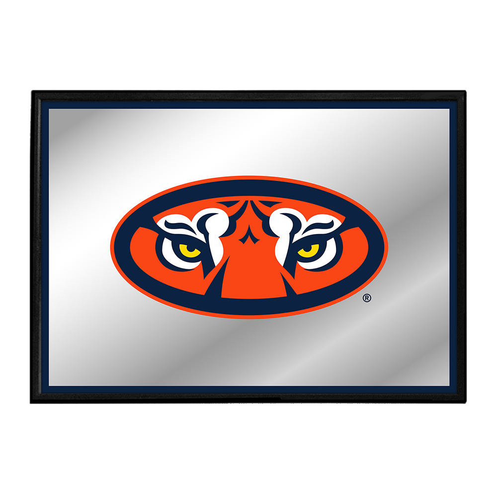 Auburn Tigers: Tiger Eyes - Framed Mirrored Wall Sign