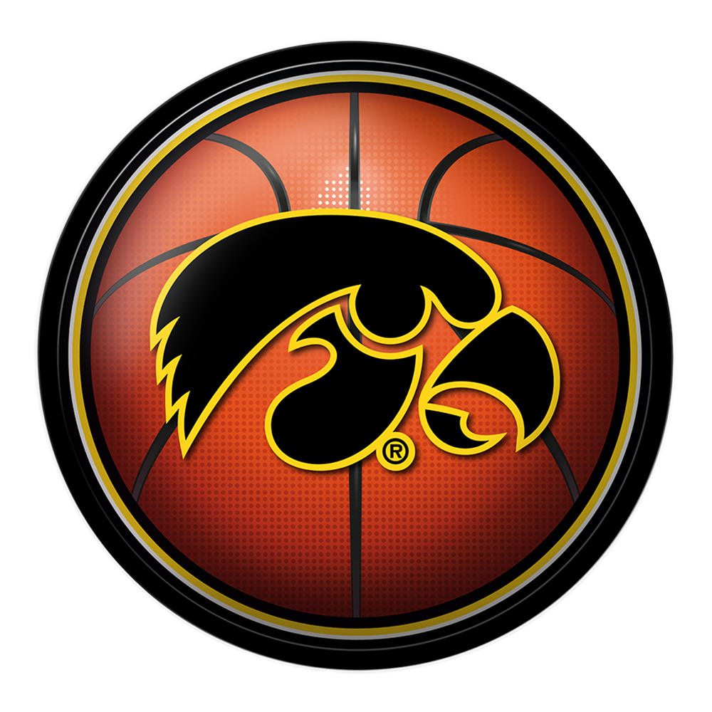Iowa Hawkeyes: Basketball - Modern Disc Wall Sign