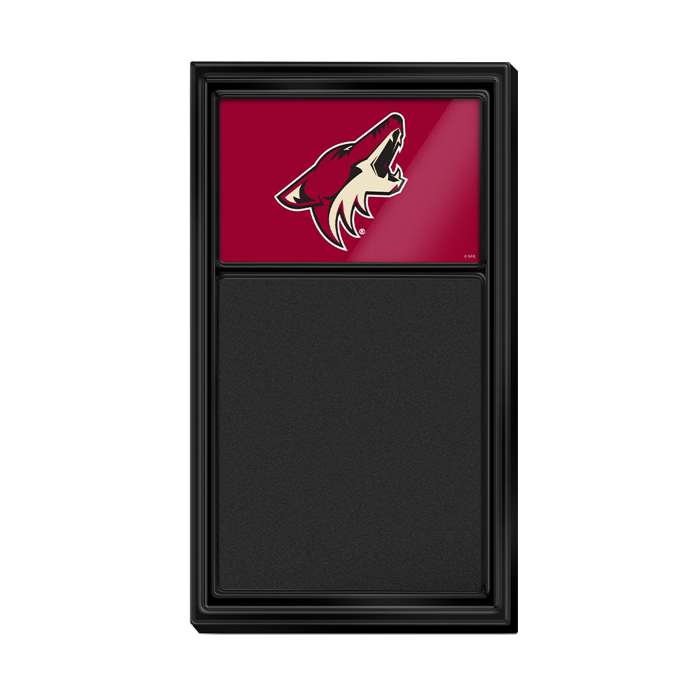 Arizona Coyotes Chalk Noteboard