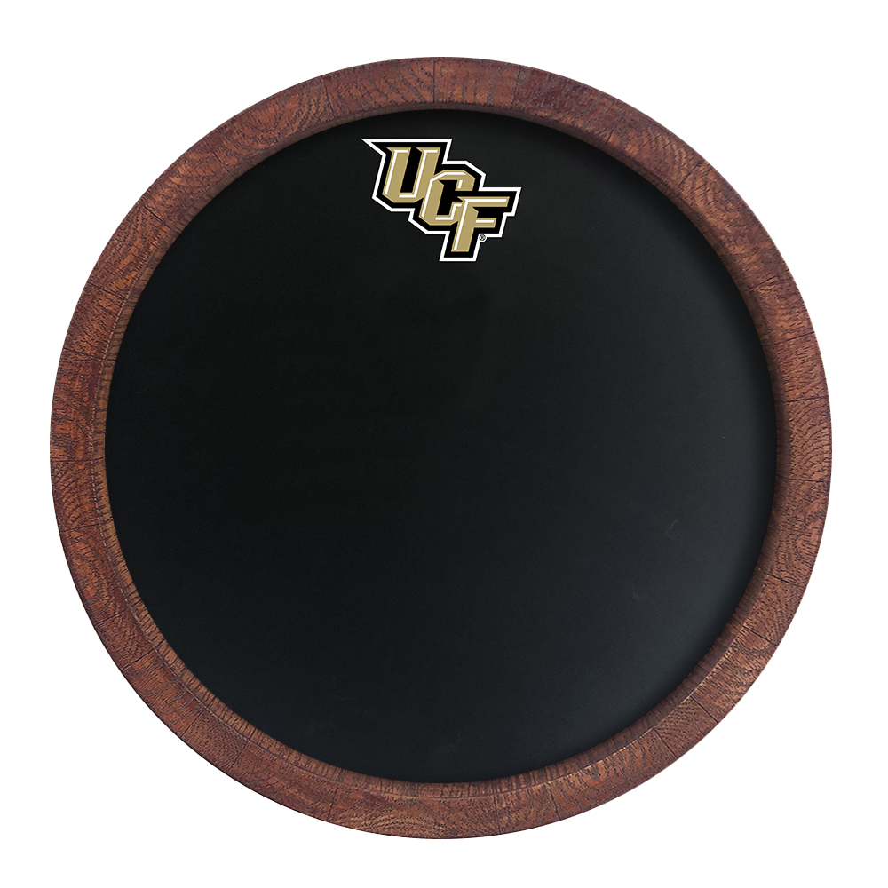 UCF Knights Chalkboard "Faux" Barrel Top Sign  