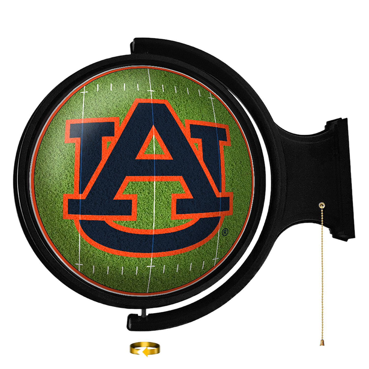 Auburn Tigers: On the 50 - Rotating Lighted Wall Sign