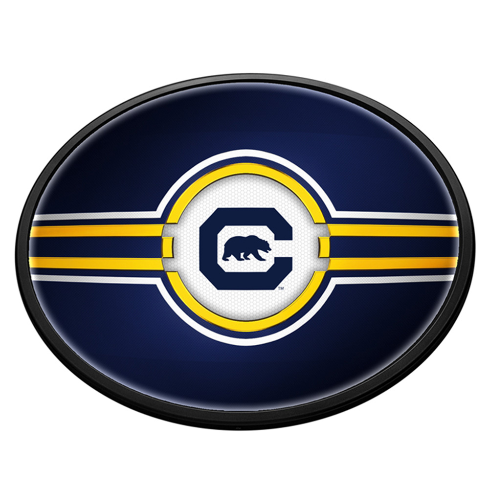 Cal Bears: Oval Slimline Lighted Wall Sign