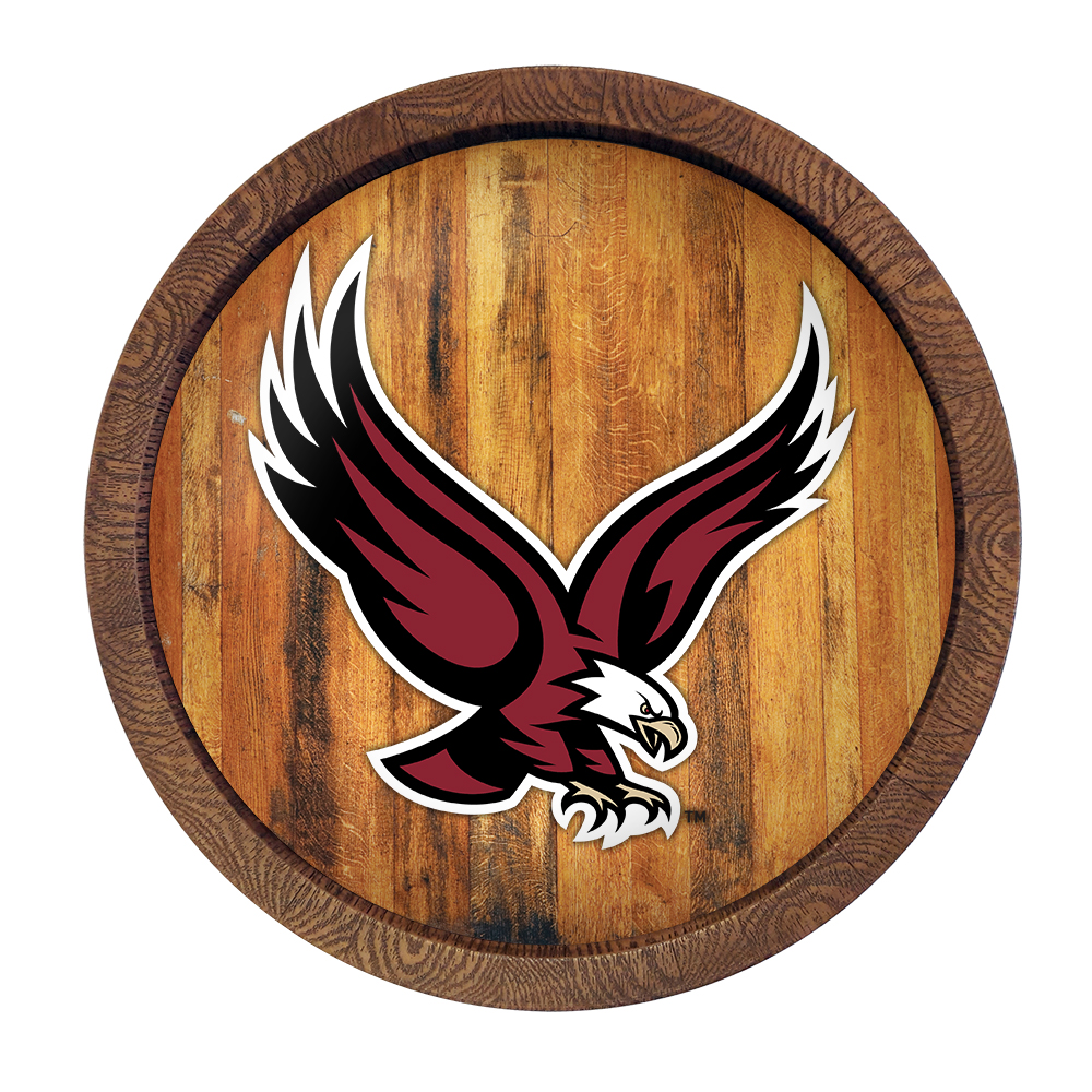 Boston College Eagles: Eagle - "Faux" Barrel Top Sign  