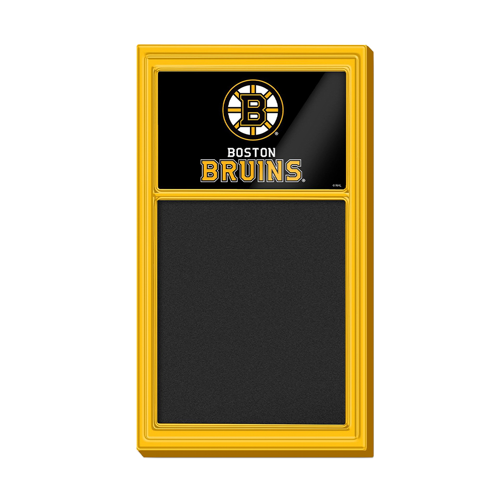 Boston Bruins: Chalk Noteboard