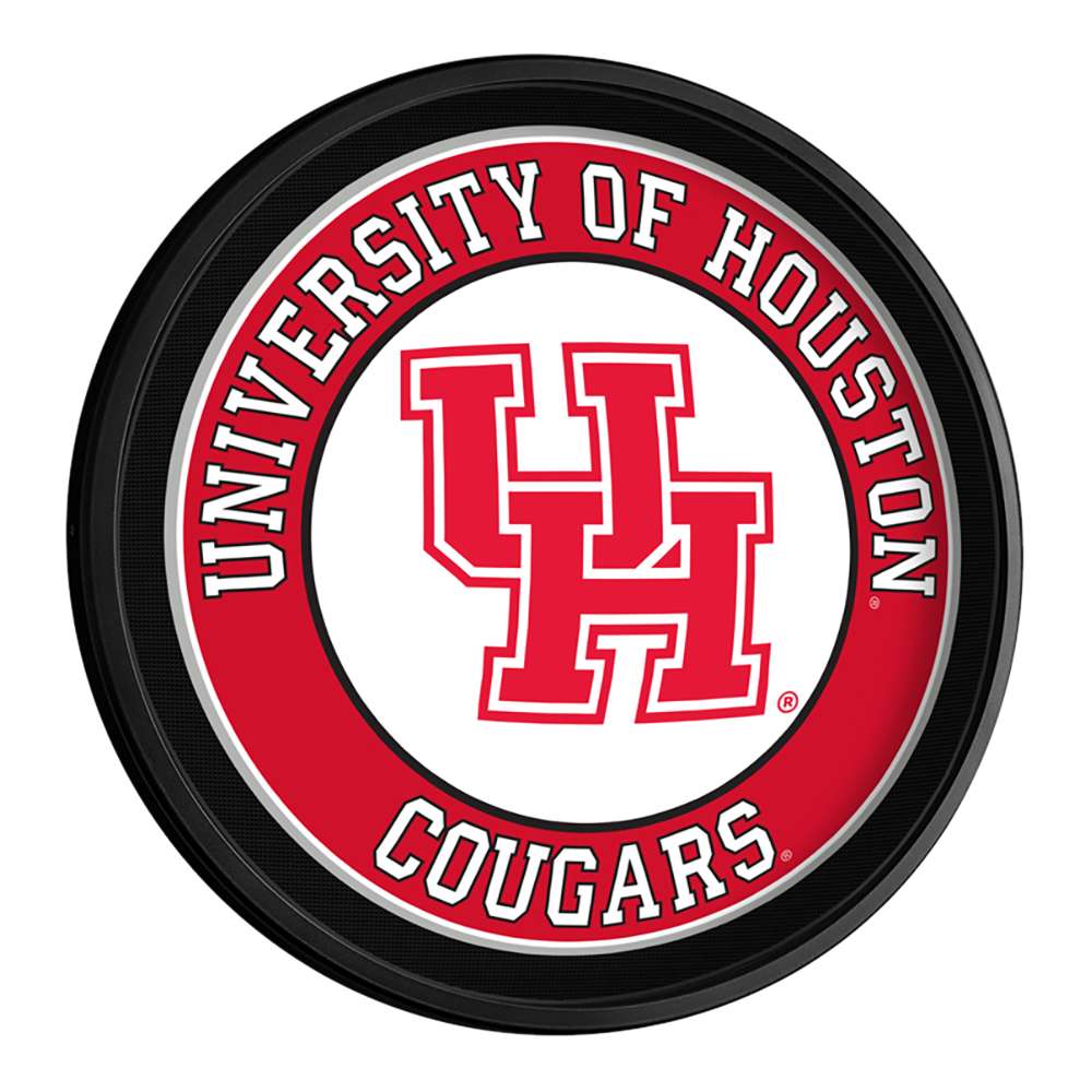 Houston Cougars Black - Slimline Lighted Wall Sign