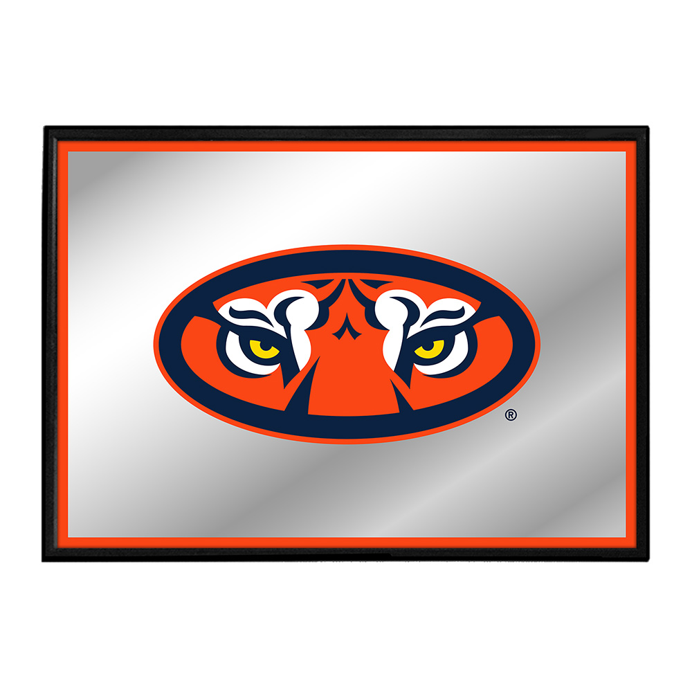 Auburn Tigers: Tiger Eyes - Framed Mirrored Wall Sign