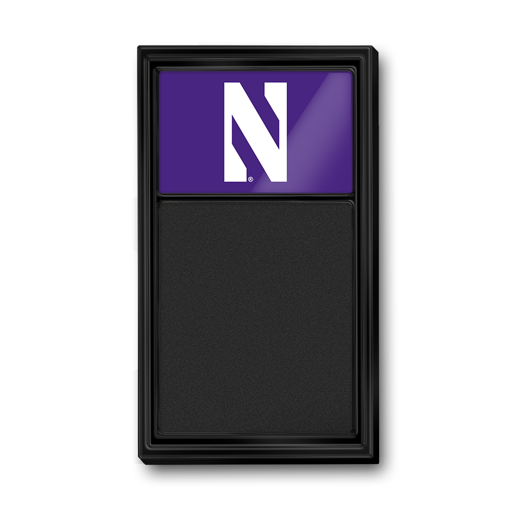 Northwestern Wildcats: Chalk Note Board