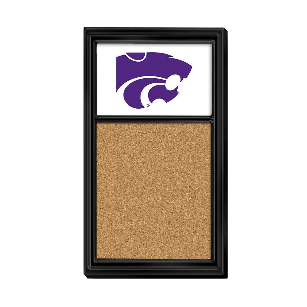 Kansas State Wildcats Cork Noteboard