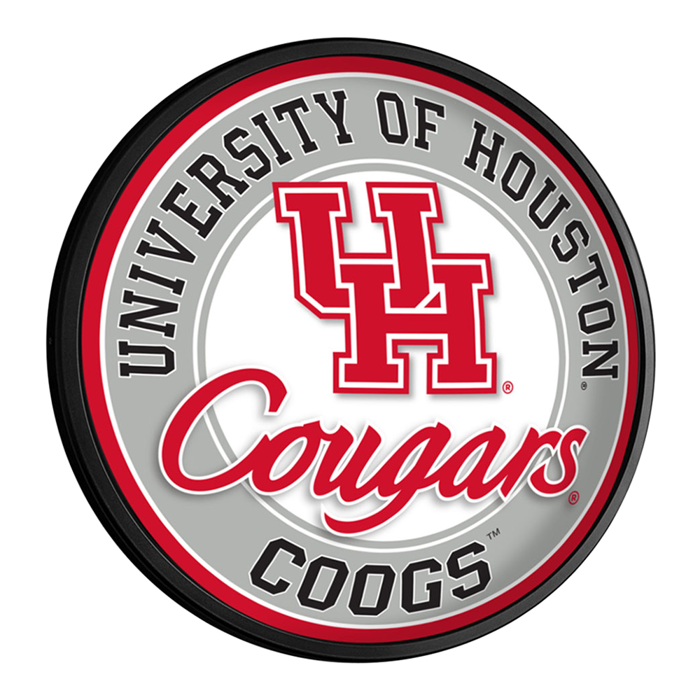 Houston Cougars Cougars - Slimline Lighted Wall Sign