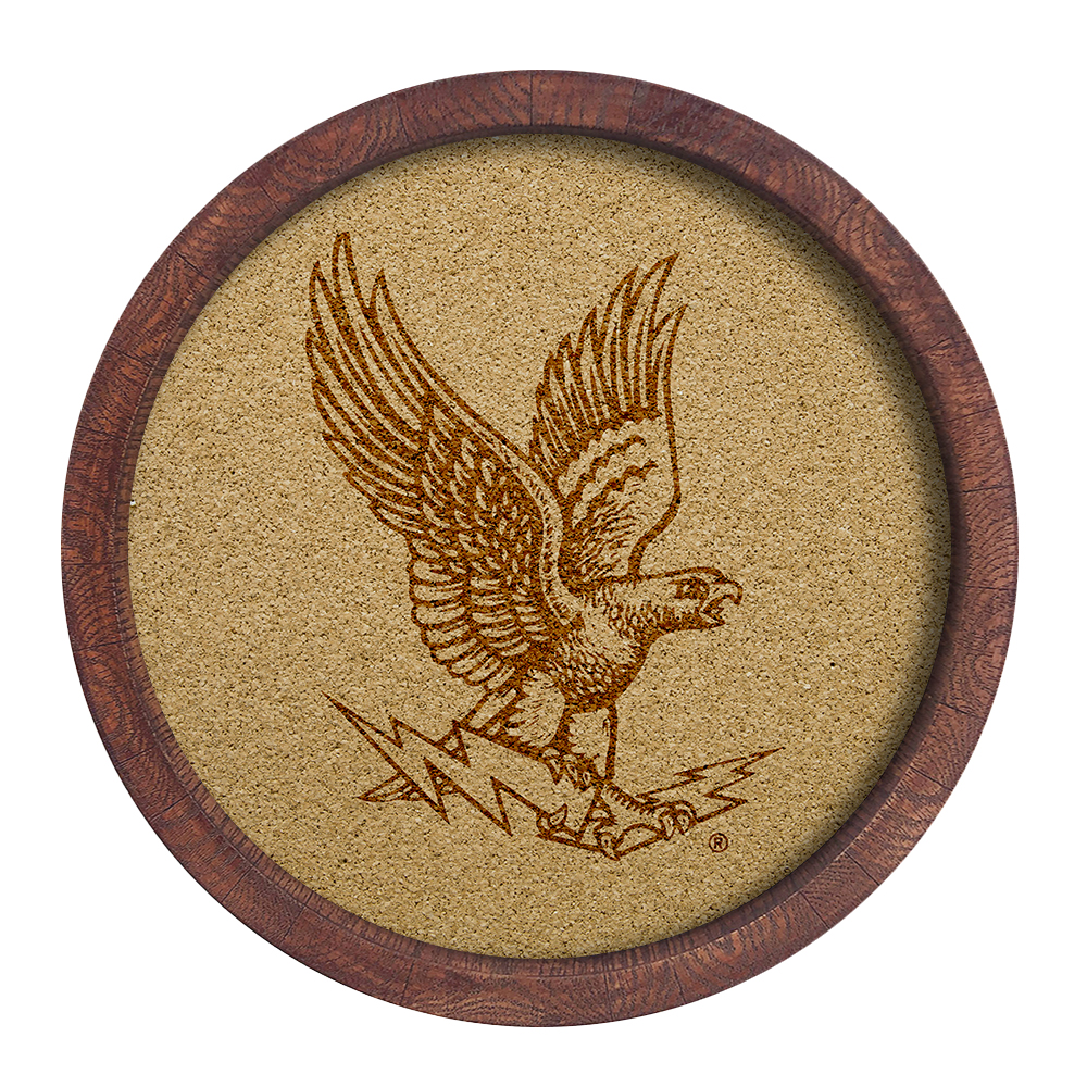 Air Force Falcons Falcon - "Faux" Barrel Top Cork Note Board    