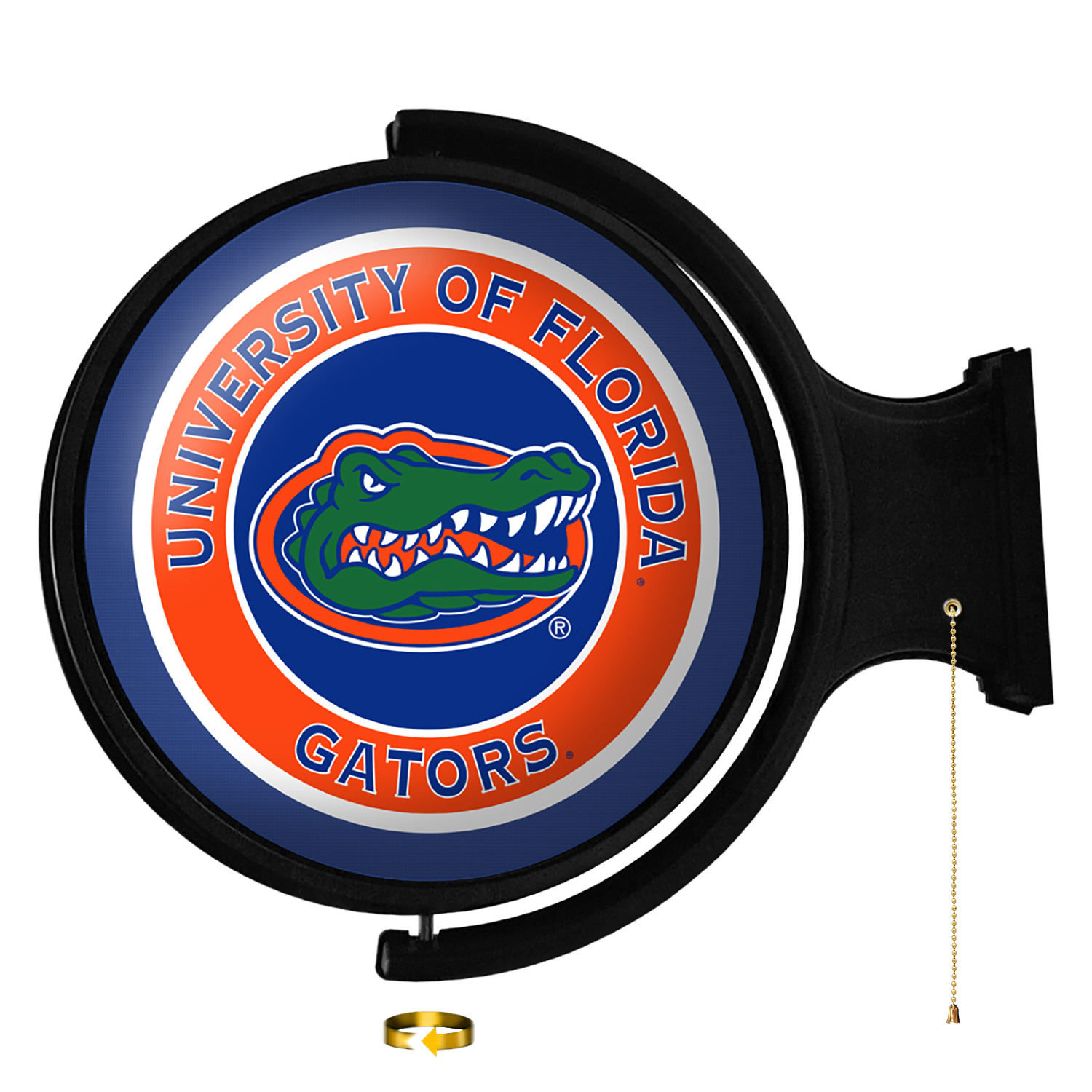 Florida Gators: Original Round Rotating Lighted Wall Sign