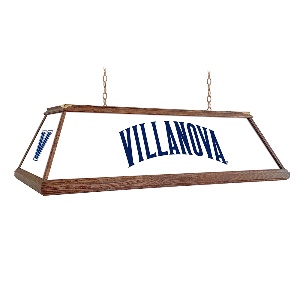 Villanova Wildcats: Premium Wood Pool Table Light