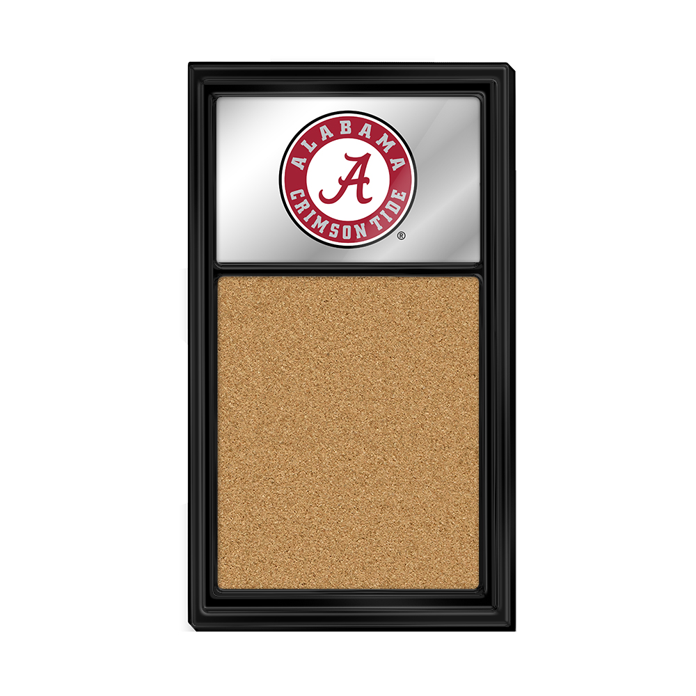 Alabama Crimson Tide: Mirrored Cork Note Board