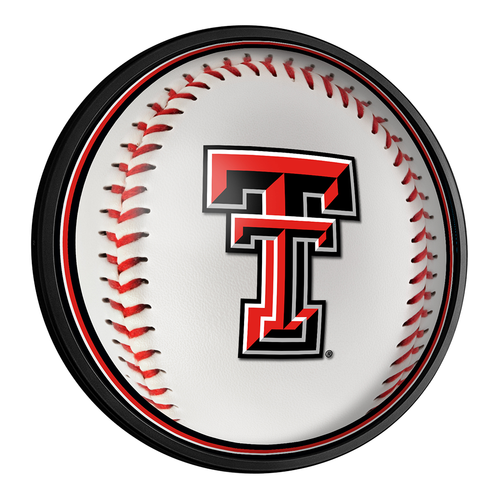 Texas Tech Red Raiders: Baseball - Slimline Lighted Wall Sign