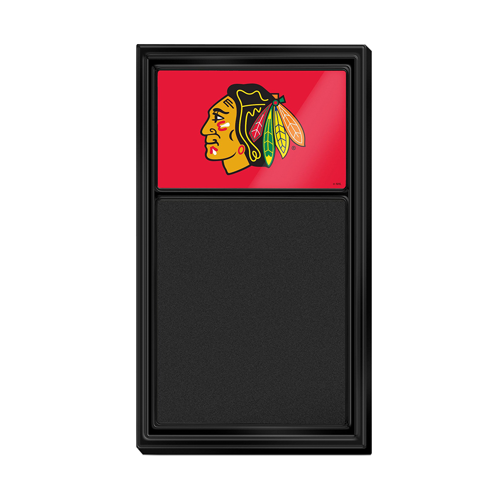 Chicago Blackhawks Chalk Noteboard