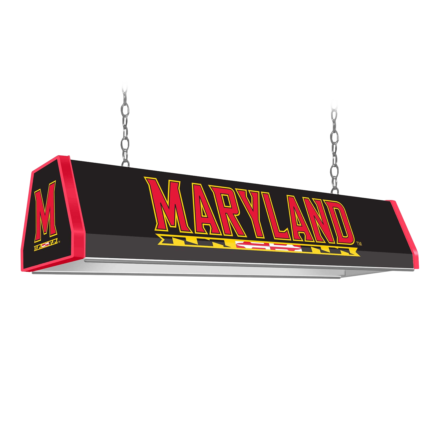 Maryland Terrapins Standard Pool Table Light