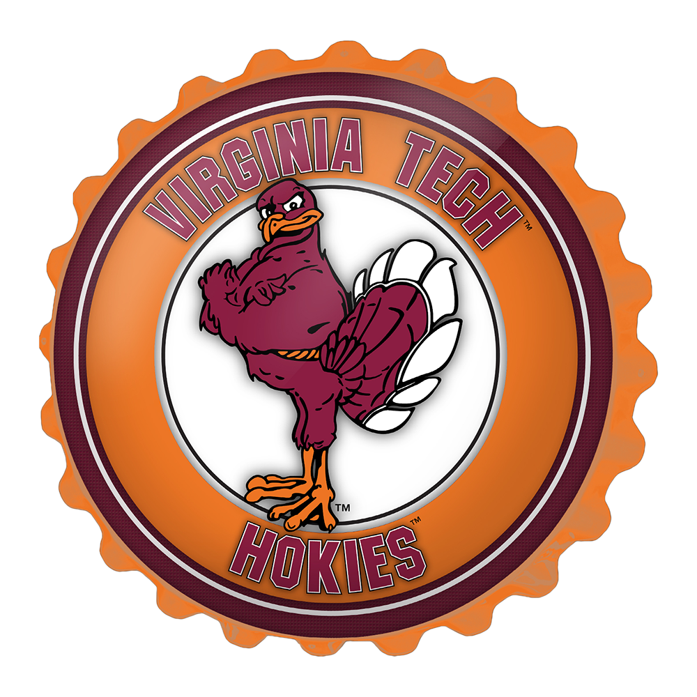 Virginia Tech Hokies: Mascot - Bottle Cap Wall Sign