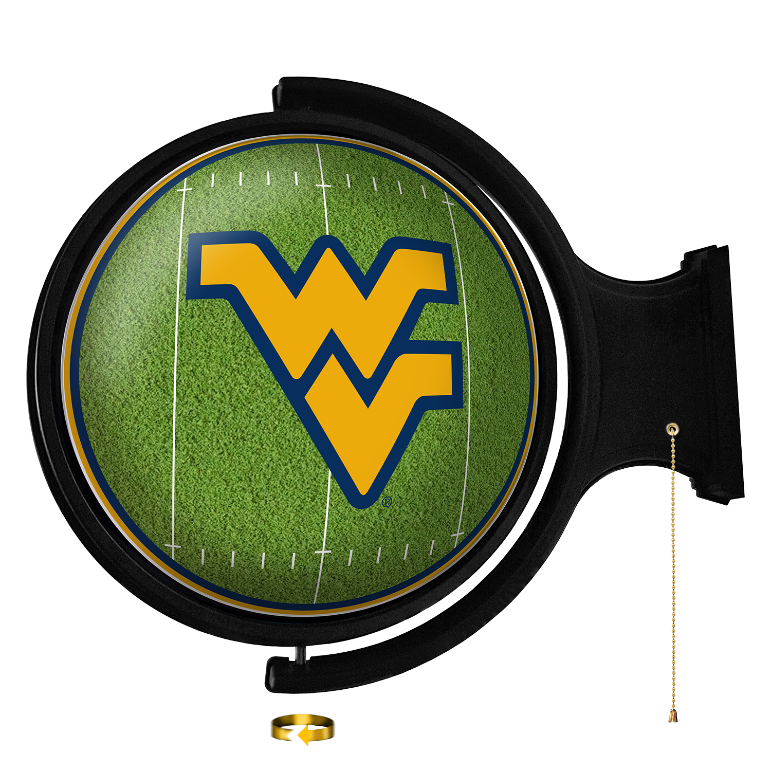 West Virginia Mountaineers: On the 50 - Rotating Lighted Wall Sign
