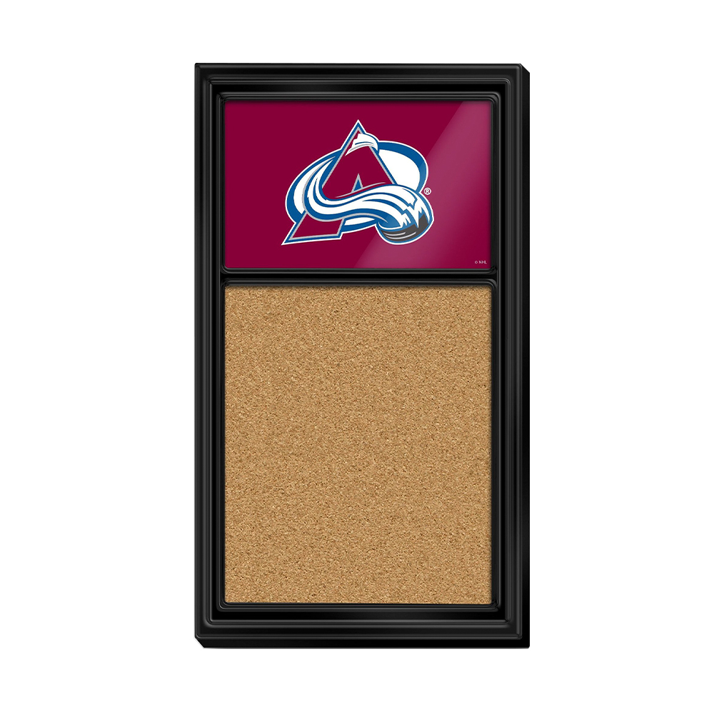 Colorado Avalanche Cork Noteboard