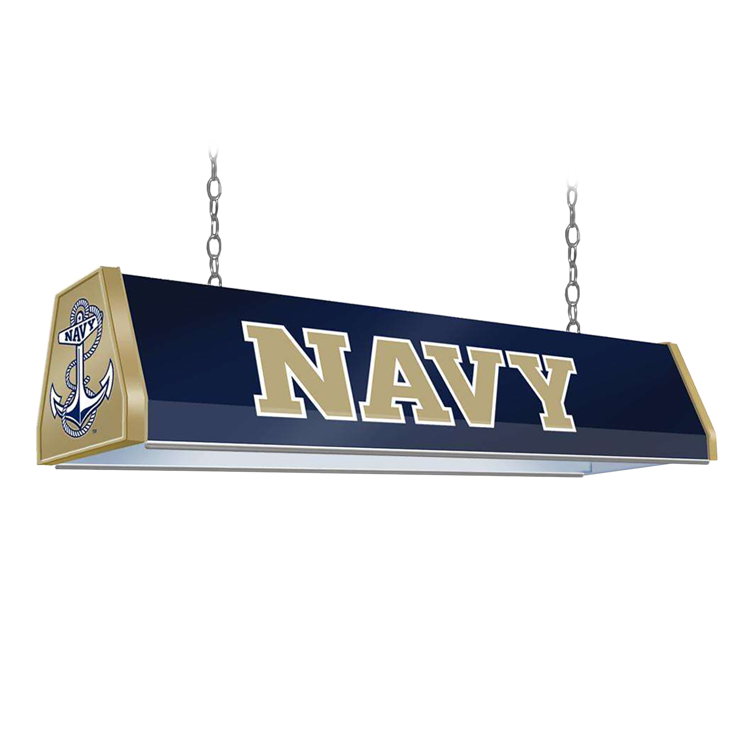 Navy Midshipmen: Standard Pool Table Light