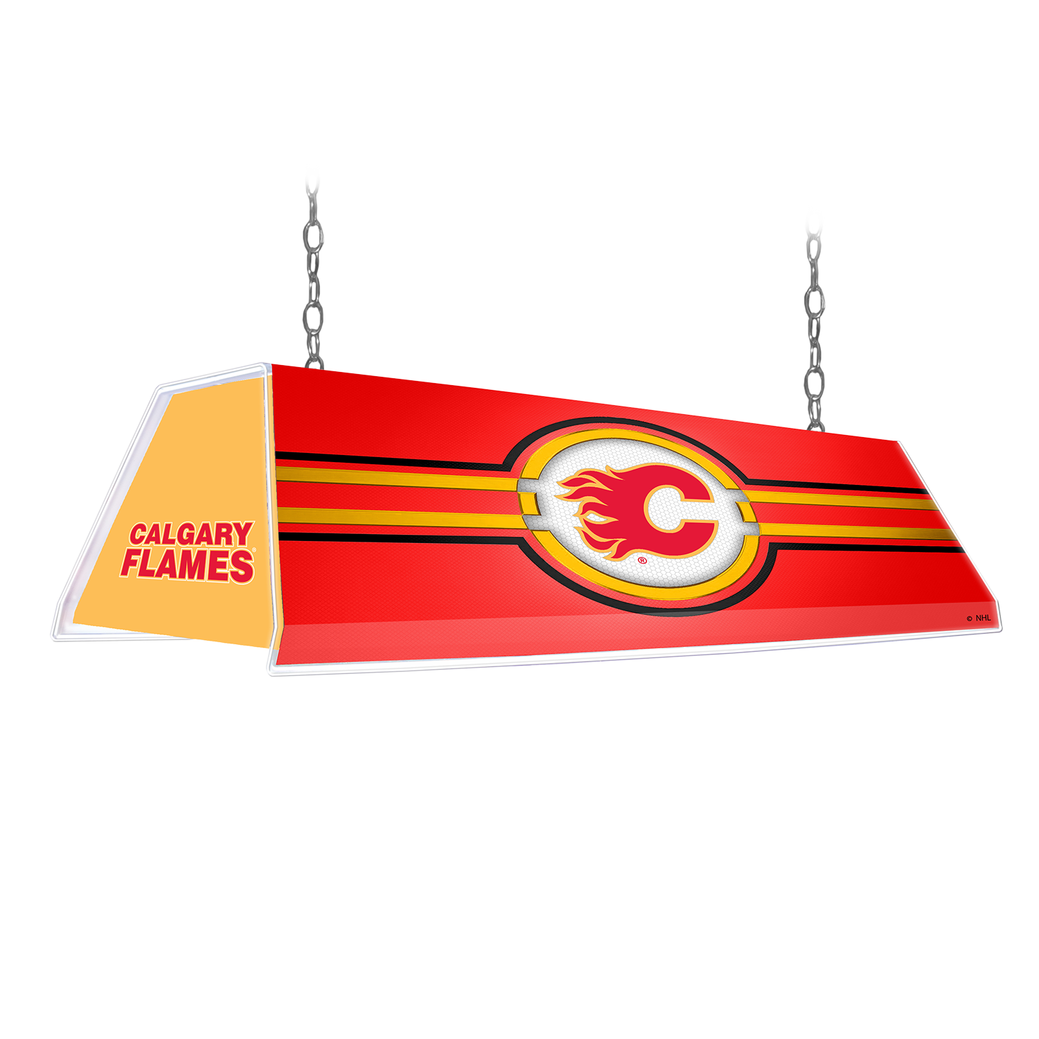 Calgary Flames: Edge Glow Pool Table Light