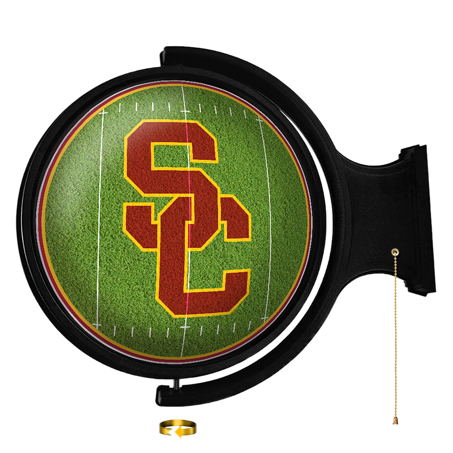 USC Trojans On the 50 - Rotating Lighted Wall Sign