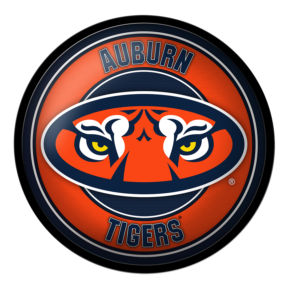 Auburn Tigers: Tiger Eyes -Modern Disc Wall Sign