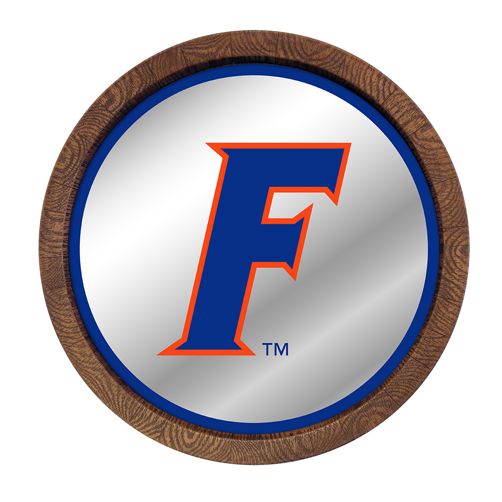 Florida Gators: Mirrored Barrel Top Mirrored Wall Sign