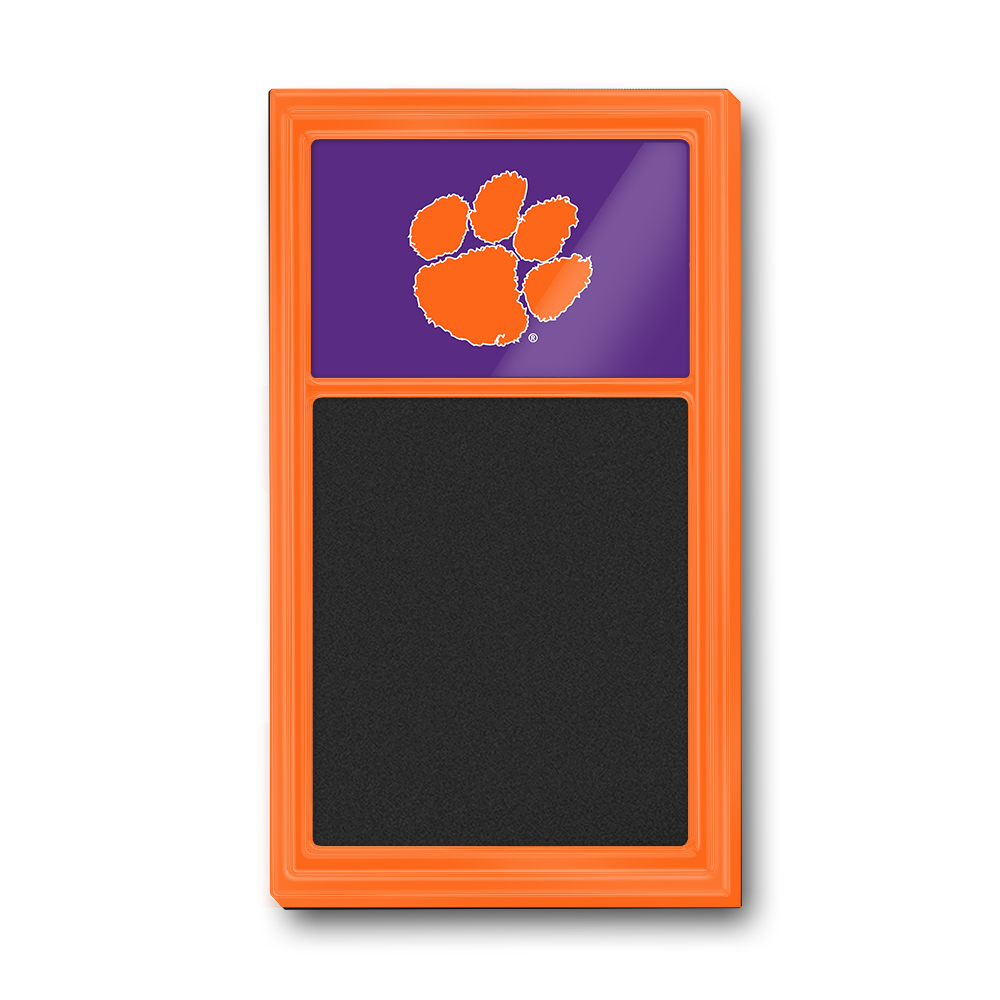 Clemson Tigers: Chalk Note Board