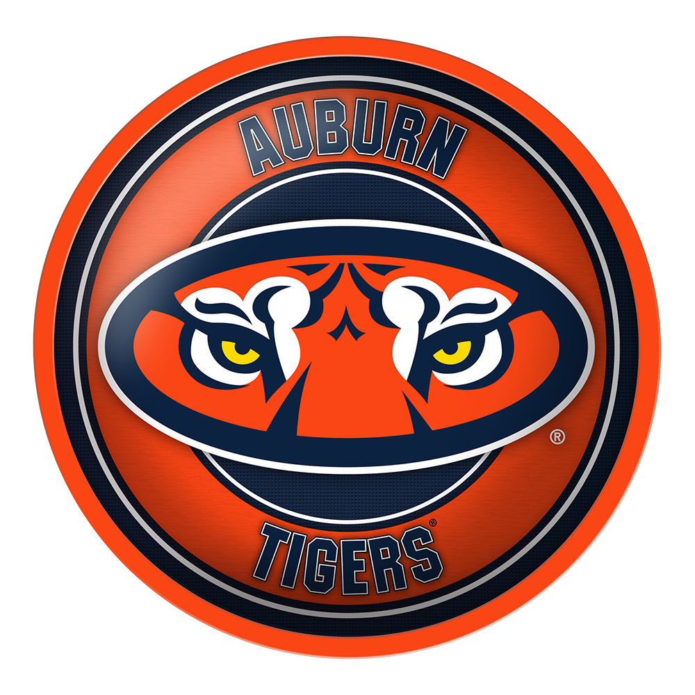 Auburn Tigers: Tiger Eyes -Modern Disc Wall Sign