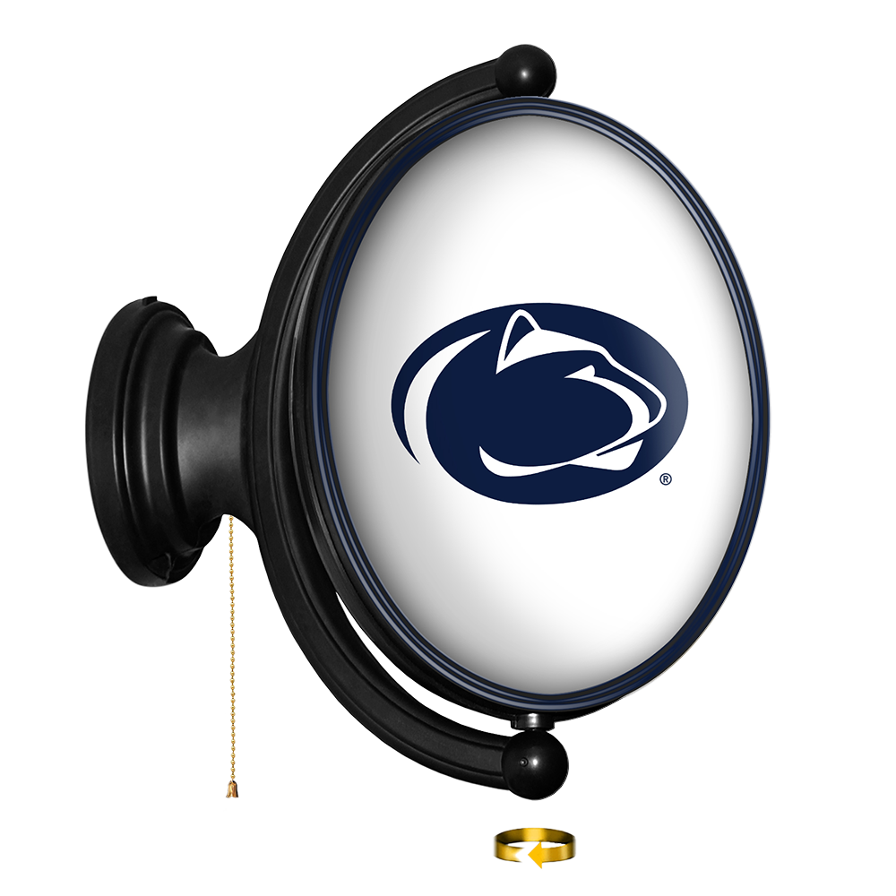 Penn State Nittany Lions: Original Oval Rotating Lighted Wall Sign