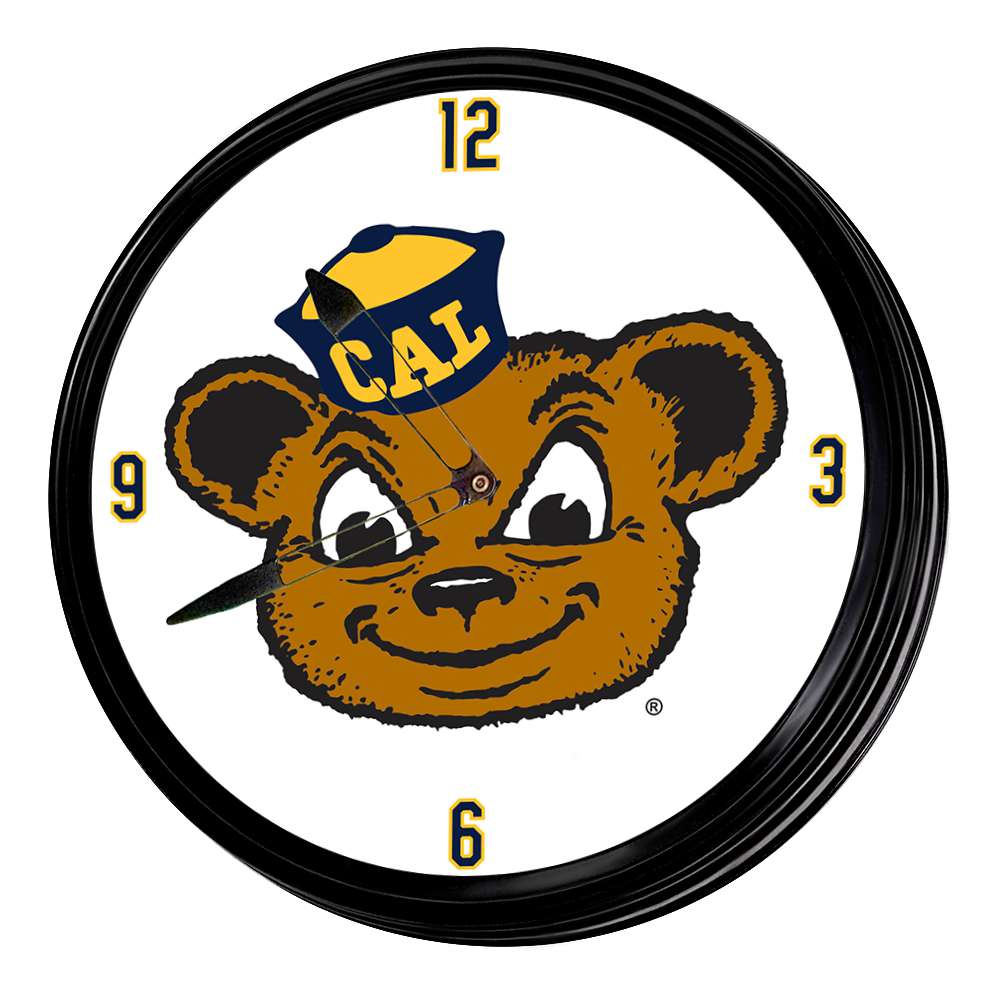 Cal Bears: Oski - Retro Lighted Wall Clock