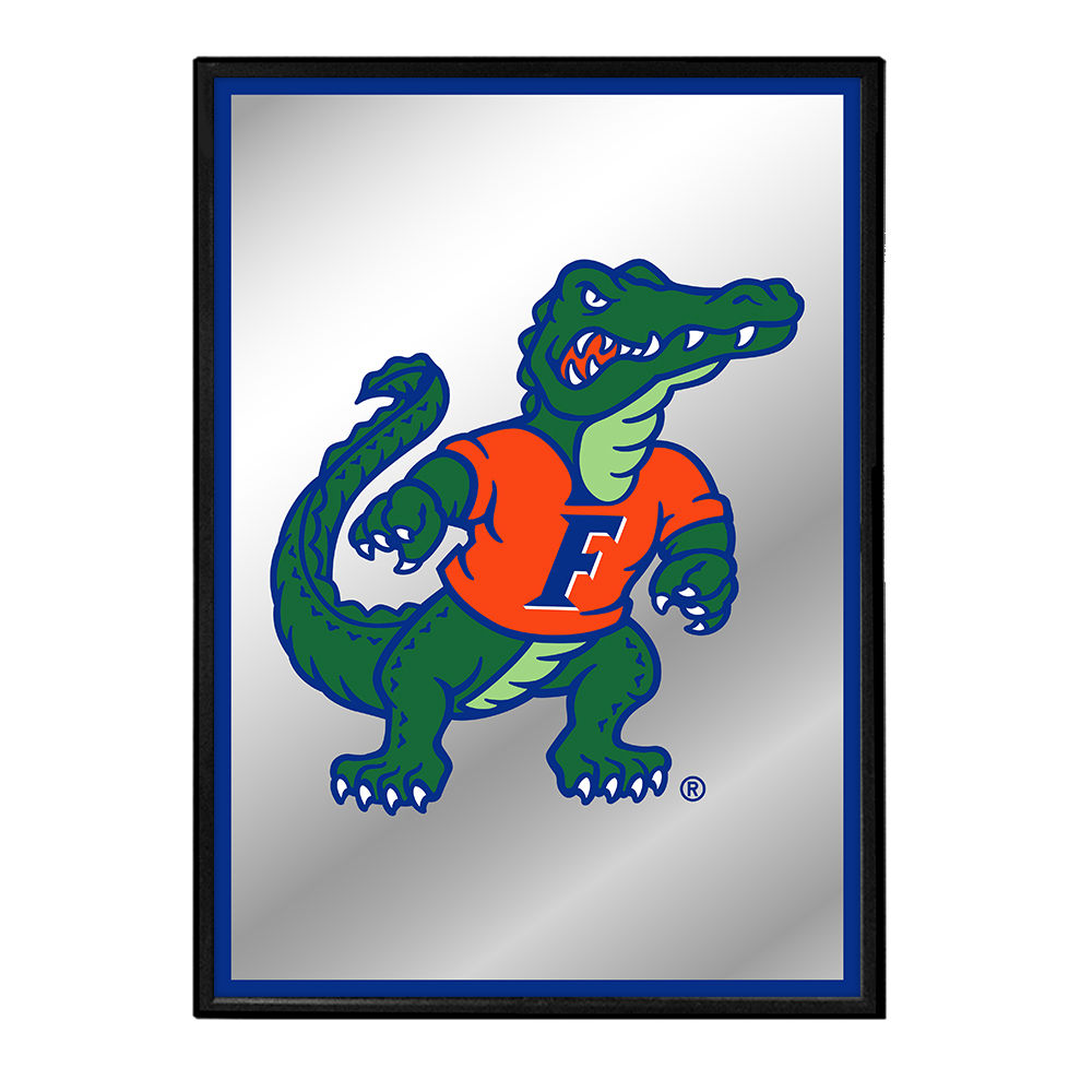 Florida Gators Mascot - Framed Mirrored Wall Sign